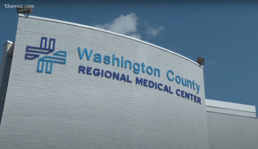 The inmate got into a fight with one of the corrections officers who accompanied him to Washington County Regional Medical Center. 